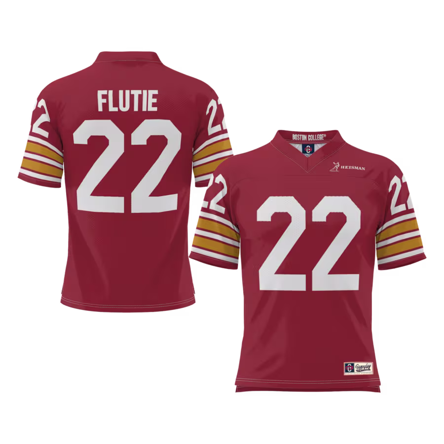 Doug Flutie Boston College Eagles GameDay Greats Heisman Football Jersey - Maroon - Jersey