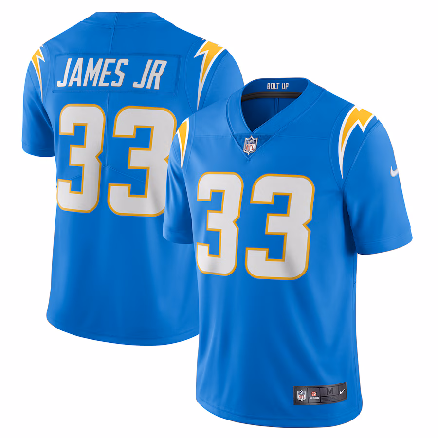 Men's Los Angeles Chargers Derwin James Nike Powder Blue Vapor Limited Jersey - Jersey