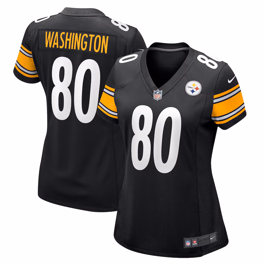 Women's Pittsburgh Steelers Darnell Washington Nike  Black  Game Jersey - Jersey