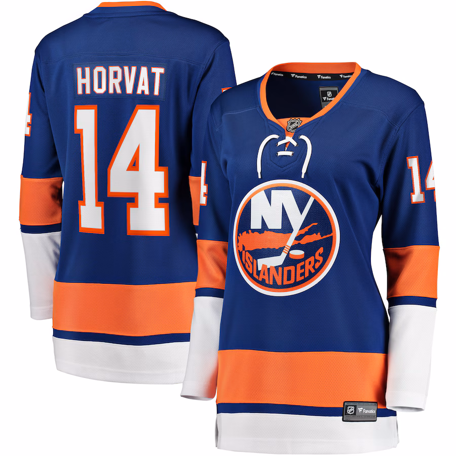 Women's New York Islanders Bo Horvat Fanatics Blue Home Breakaway Jersey - Jersey