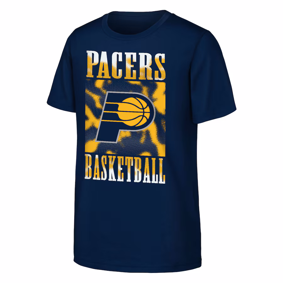 Youth Indiana Pacers  Navy Garage Hero T-Shirt - Jersey