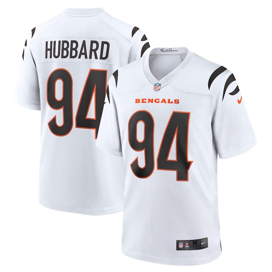 Men's Cincinnati Bengals Sam Hubbard Nike White  Game Jersey - Jersey