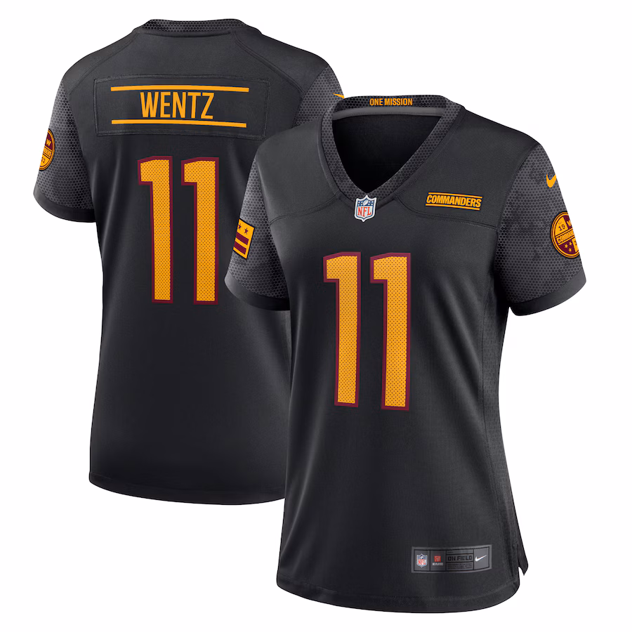 Women's Washington Commanders Nike Black Alternate Game Player Jersey - Jersey