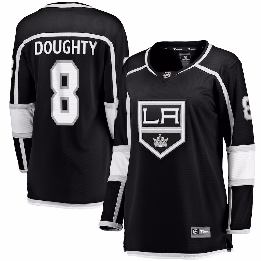 Women's Los Angeles Kings Drew Doughty Fanatics Black Home Breakaway Player Jersey - Jersey