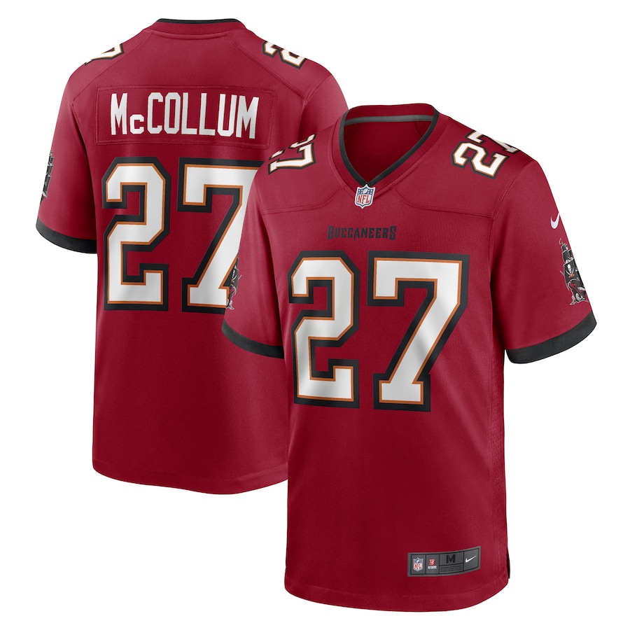 Men's Tampa Bay Buccaneers Zyon McCollum Nike Red Game Player Jersey - Jersey