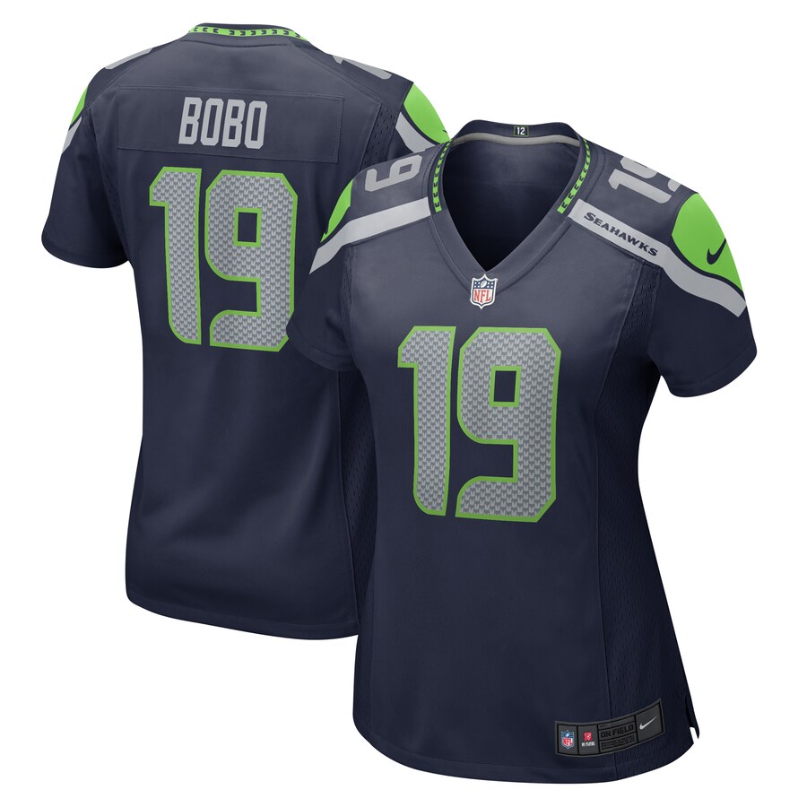 Women's Seattle Seahawks Jake Bobo Nike College Navy  Game Jersey - Jersey