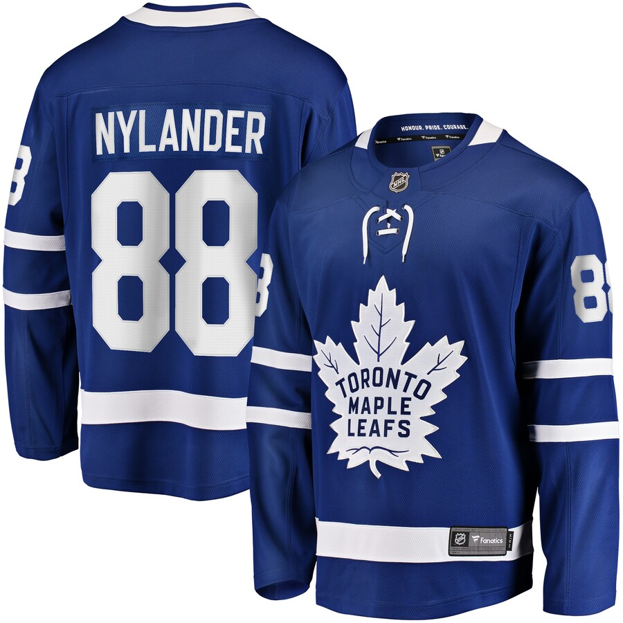 Men's Toronto Maple Leafs William Nylander Fanatics Branded Blue Home Breakaway Player Jersey - Jersey