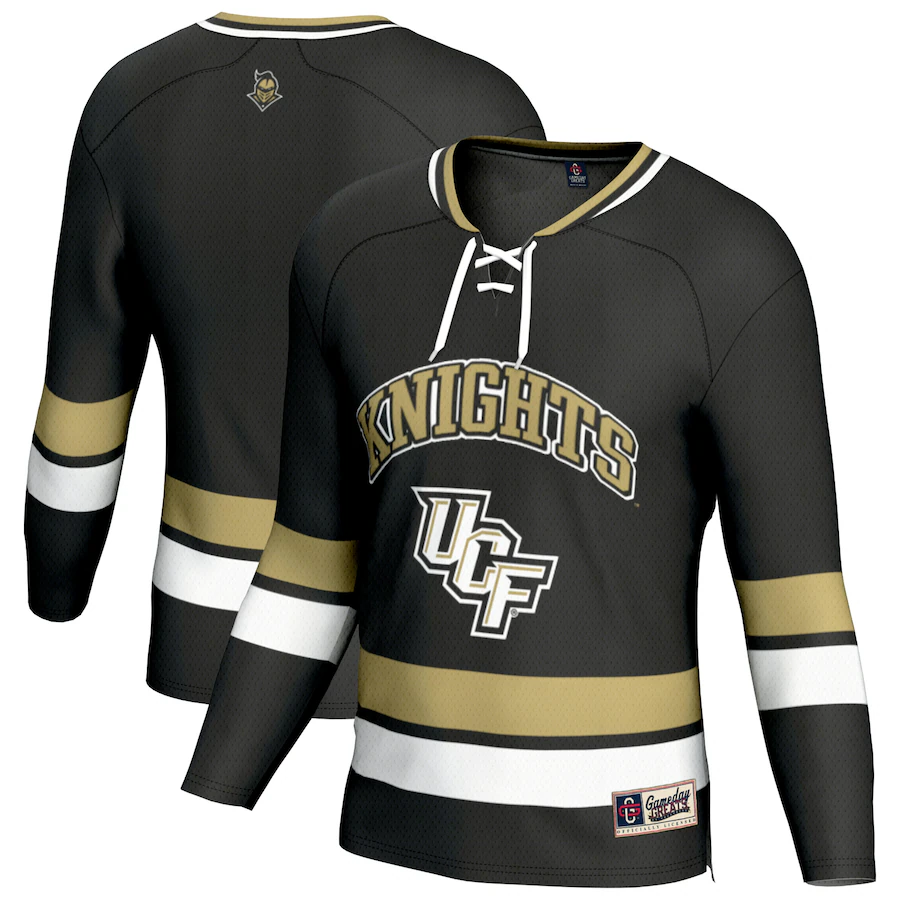 Unisex GameDay Greats Black UCF Knights Spirit Hockey Jersey - Jersey