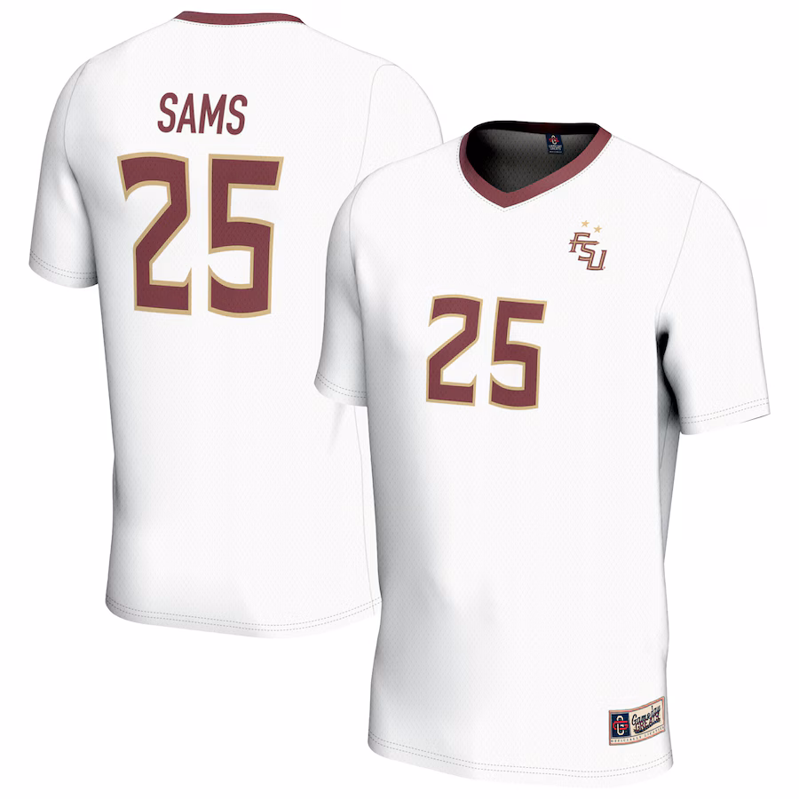 Unisex GameDay Greats Emily Sams White Florida State Seminoles Soccer Fashion Jersey - Jersey