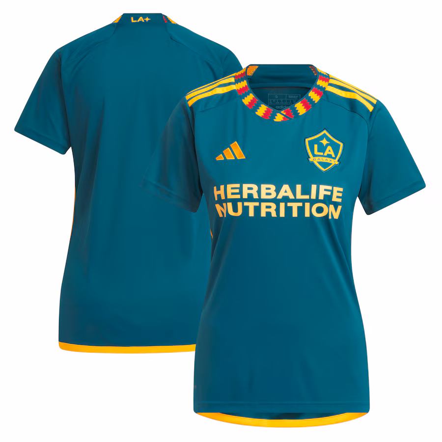 Women's LA Galaxy adidas Green 2023 LA Kit Replica Jersey - Jersey