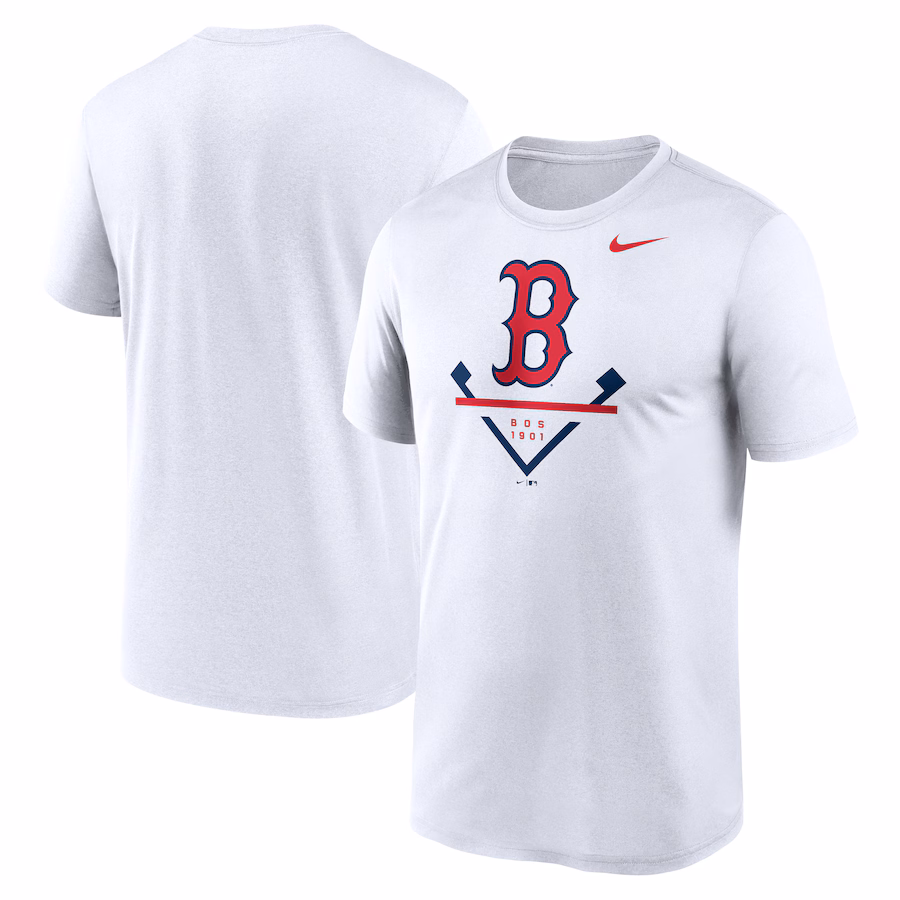 Men's Boston Red Sox Nike White Icon Legend Performance T-Shirt - Jersey