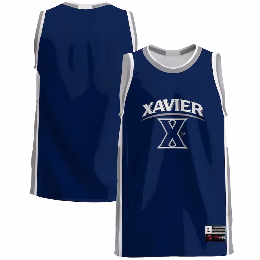 Xavier Musketeers GameDay Greats  Lightweight Basketball Jersey - Navy - Jersey