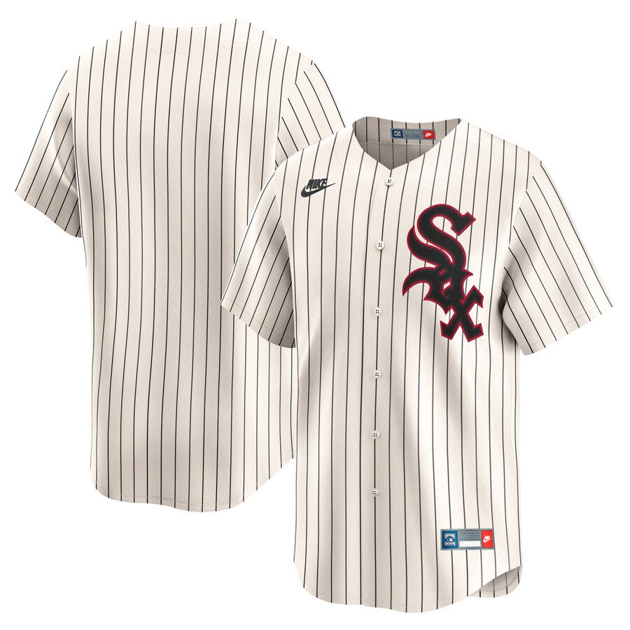 Men's Chicago White Sox Nike Cream Cooperstown Collection Limited Jersey - Jersey