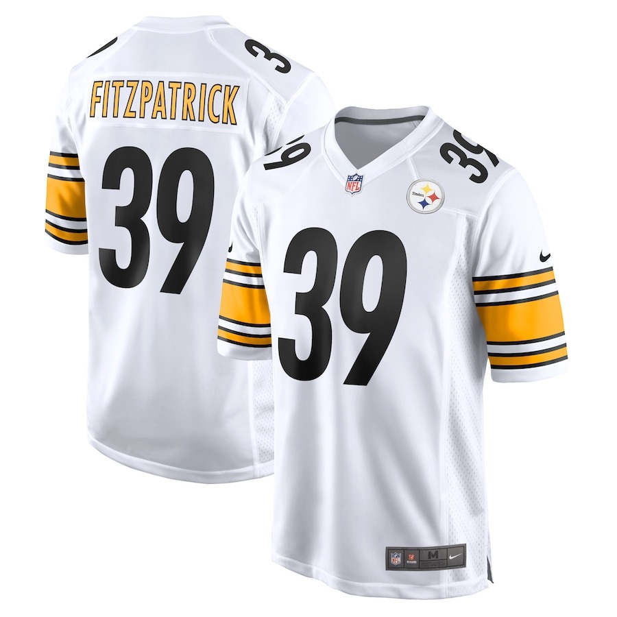 Men's Pittsburgh Steelers Minkah Fitzpatrick Nike White Game Player Jersey - Jersey