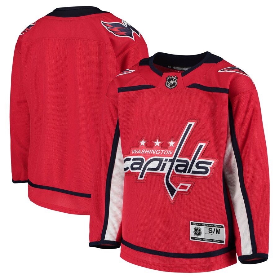 Youth Washington Capitals Red Home Premier Team Jersey - Jersey