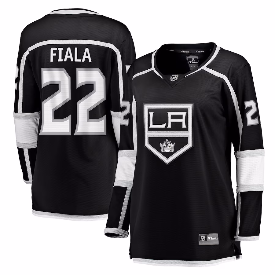 Women's Los Angeles Kings Kevin Fiala Fanatics Black Home Breakaway Player Jersey - Jersey