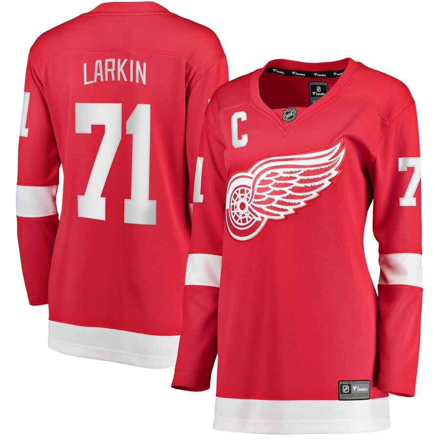 Women's Detroit Red Wings Dylan Larkin Fanatics Branded Red Home Breakaway Player Jersey - Jersey