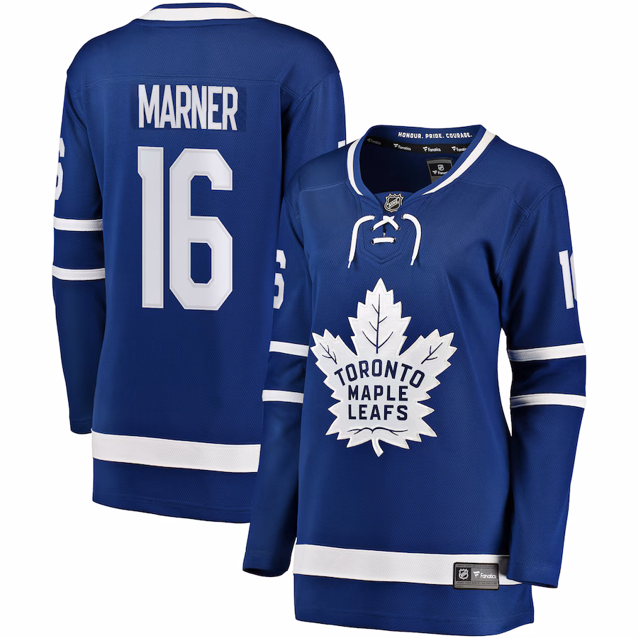 Women's Toronto Maple Leafs Mitchell Marner Fanatics Blue Breakaway Player Jersey - Jersey