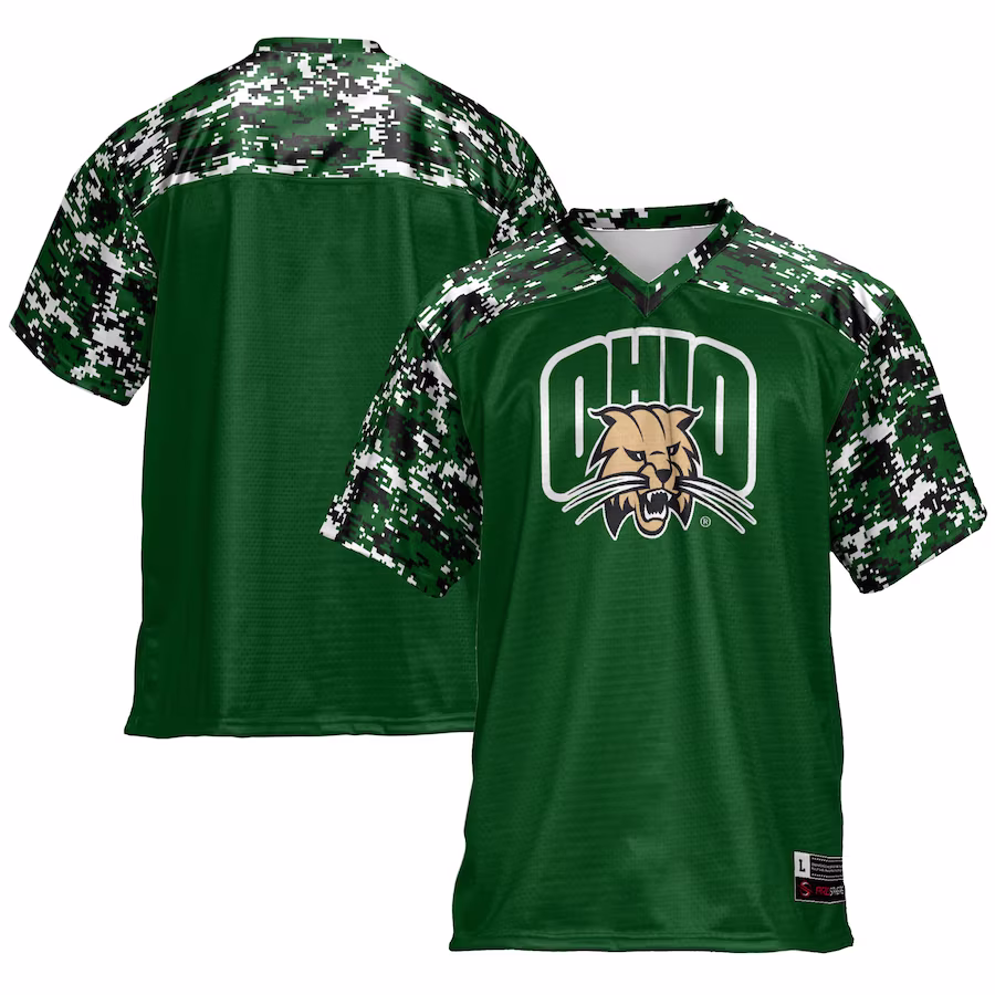 Ohio Bobcats GameDay Greats Football Jersey - Green - Jersey