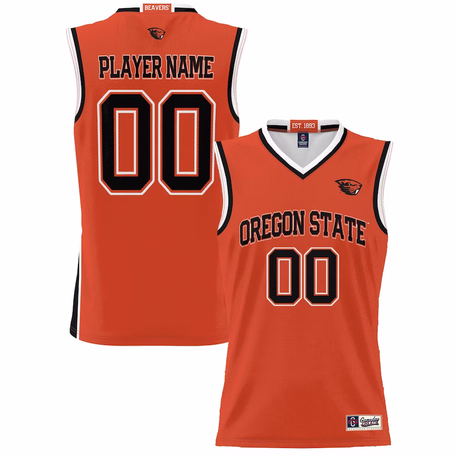 Oregon State Beavers GameDay Greats Youth NIL Pick-A-Player Lightweight Basketball Jersey - Navy - Jersey