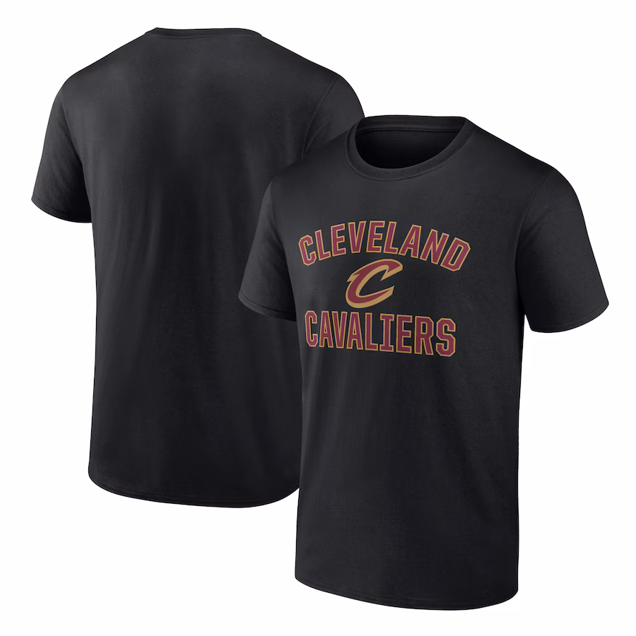 Men's Cleveland Cavaliers Black Victory Arch T-Shirt - Jersey