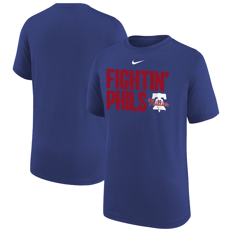 Youth Philadelphia Phillies Nike Blue Local Legend T-Shirt - Jersey