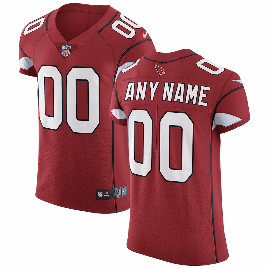 Men's Arizona Cardinals Nike Cardinal Vapor Untouchable Custom Elite Jersey - Jersey