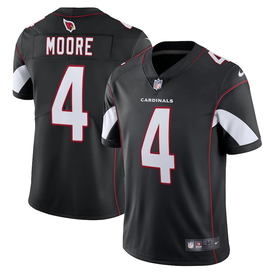 Men's Arizona Cardinals Rondale Moore Nike Black Alternate Vapor Limited Jersey - Jersey