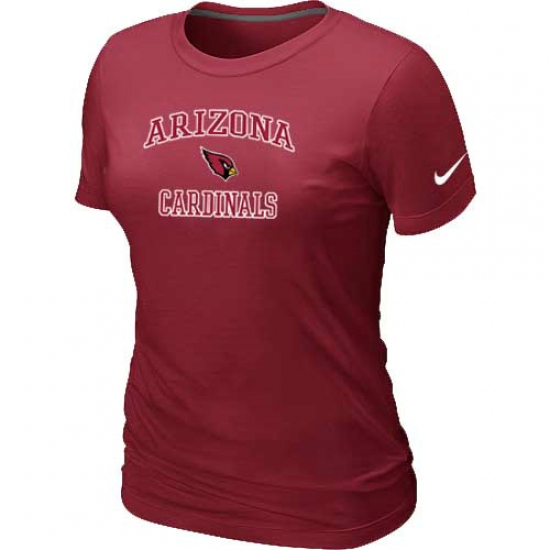 Nike Arizona Cardinals Women's Heart & Soul NFL T-Shirt Red - Jersey