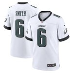 Men's Philadelphia Eagles DeVonta Smith Nike White White Game Jersey - Jersey