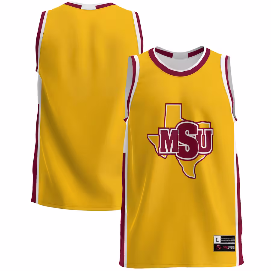 Midwestern State Mustangs GameDay Greats  Lightweight Basketball Jersey - Maroon - Jersey