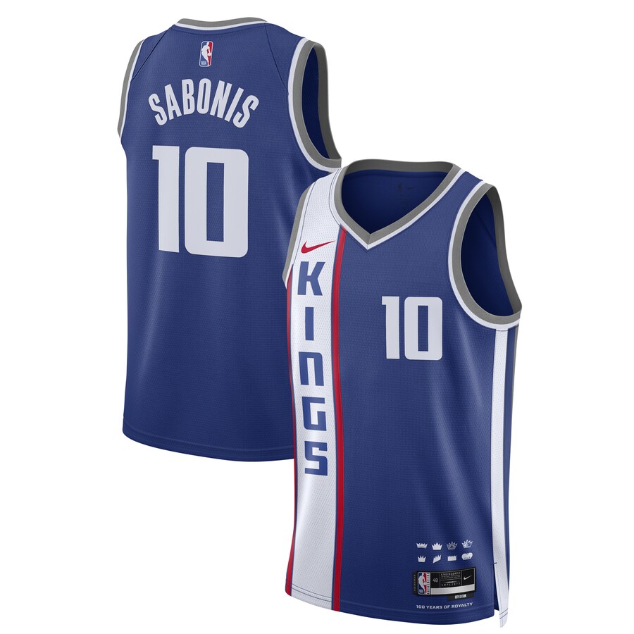 Unisex Sacramento Kings Domantas Sabonis Nike Blue 2023/24 Swingman Jersey - City Edition - Jersey