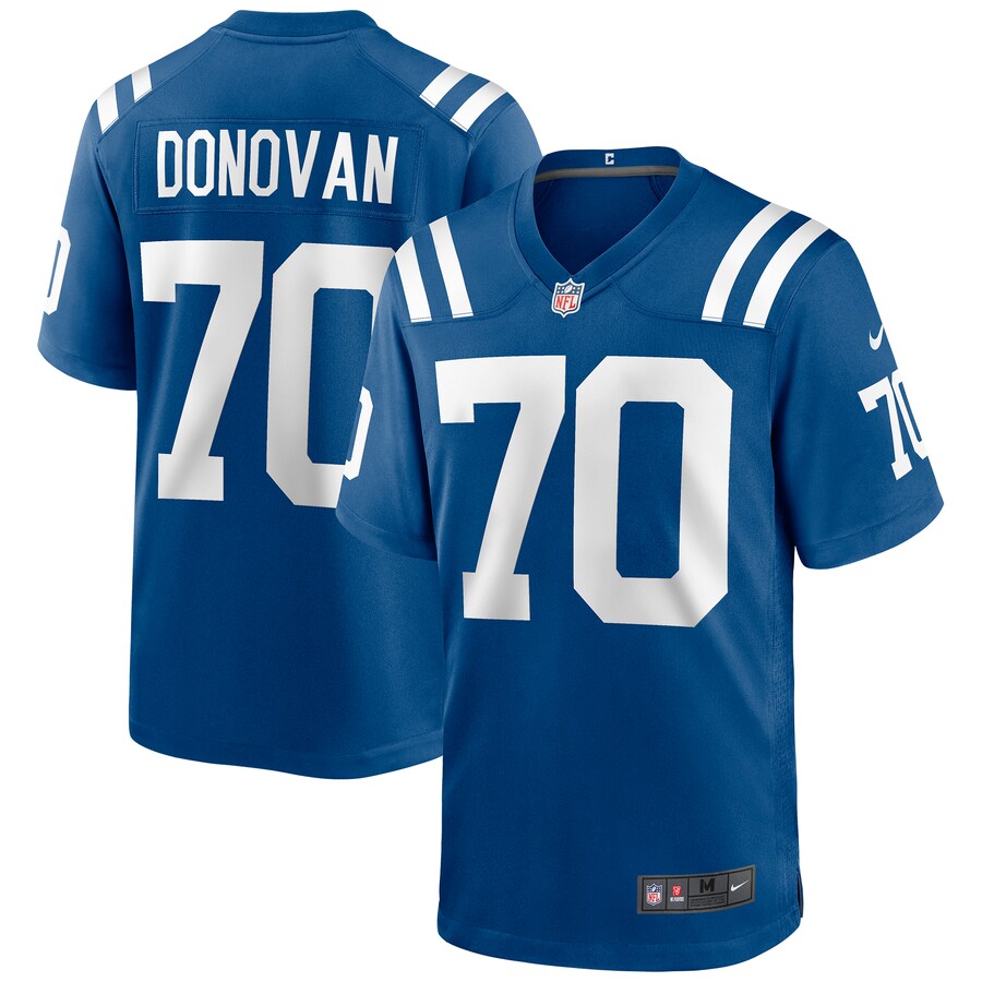 Men's Indianapolis Colts Art Donovan Nike Royal Game Retired Player Jersey - Jersey