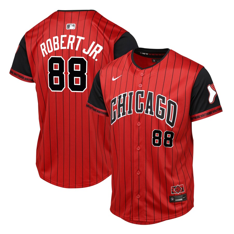 Youth Chicago White Sox Luis Robert Jr. Red/Black 2025 City Connect Limited Player Jersey - Jersey