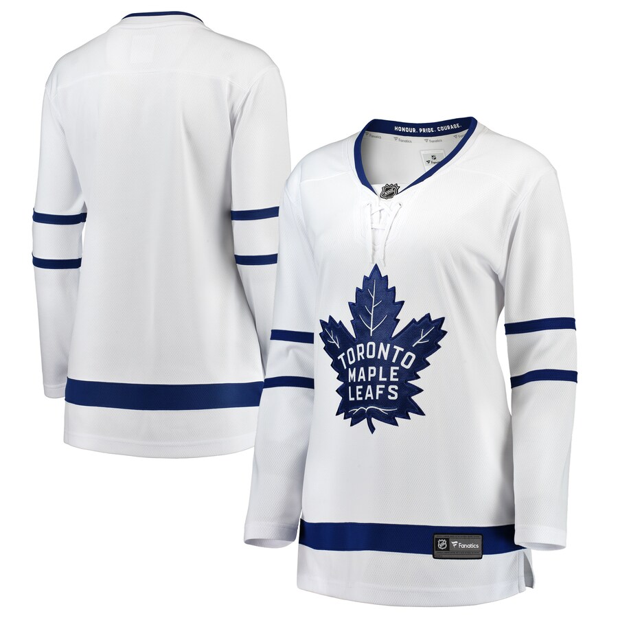 Women's Toronto Maple Leafs Fanatics Branded White Away Breakaway Jersey - Jersey