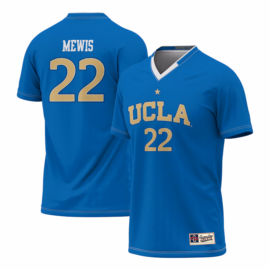 Youth GameDay Greats Kristie Mewis Blue UCLA Bruins Women's Soccer Fashion Jersey - Jersey