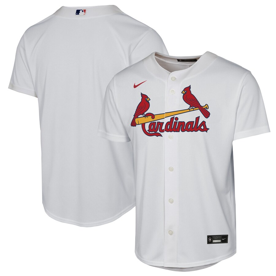 Youth St. Louis Cardinals Nike White Home Replica 2.0 Jersey - Jersey