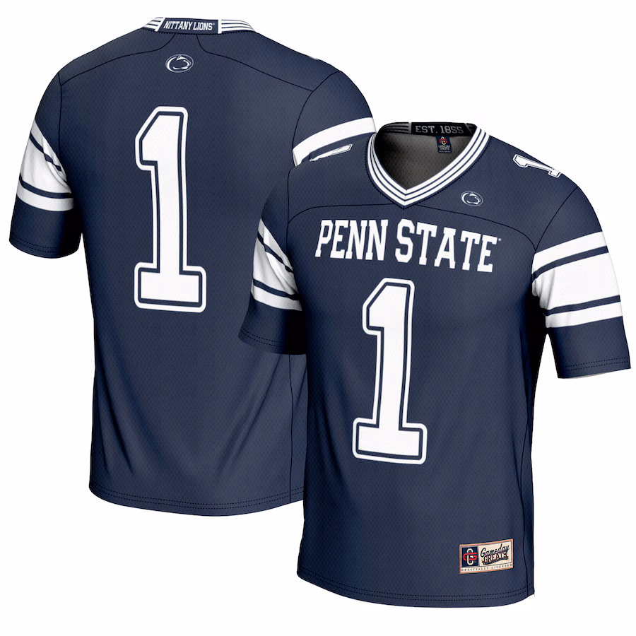 Youth GameDay Greats #1 Navy Penn State Nittany Lions Football Jersey - Jersey
