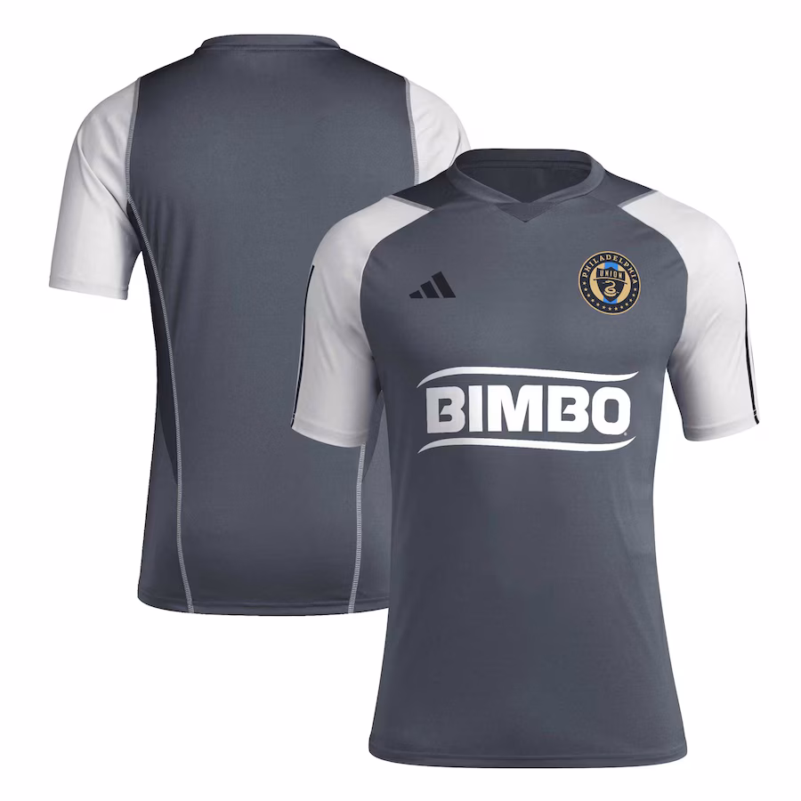 Men's Philadelphia Union adidas Gray 2024 AEROREADY Training Jersey - Jersey