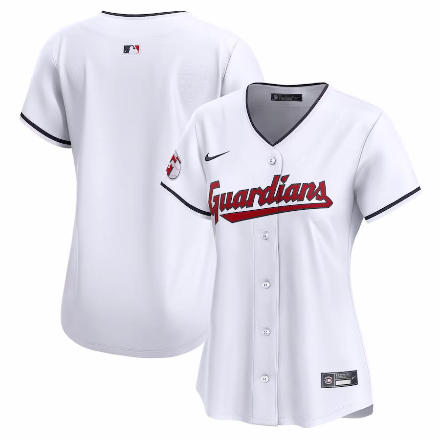 Women's Cleveland Guardians Nike White Home Limited Jersey - Jersey