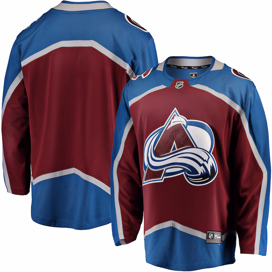 Men's Colorado Avalanche Fanatics Maroon Breakaway Home Jersey - Jersey