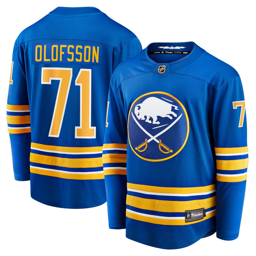 Men's Buffalo Sabres Victor Olofsson Fanatics Branded Royal Breakaway Player Jersey - Jersey