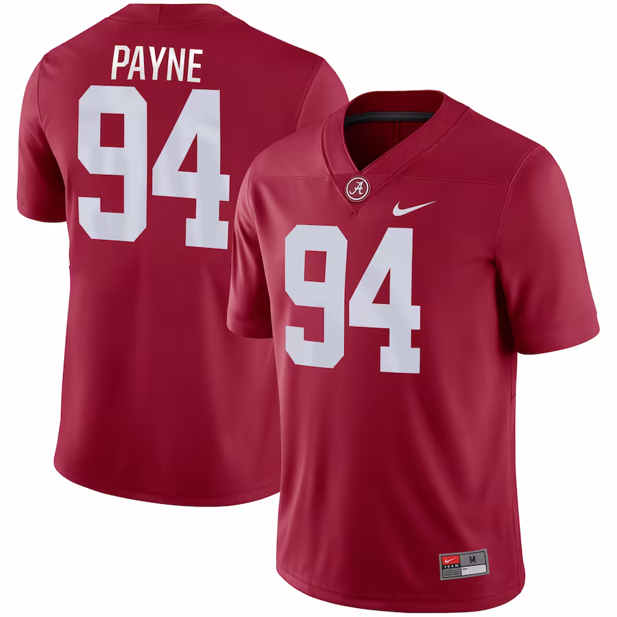 Da'Ron Payne Alabama Crimson Tide Nike Game Jersey - Crimson - Jersey