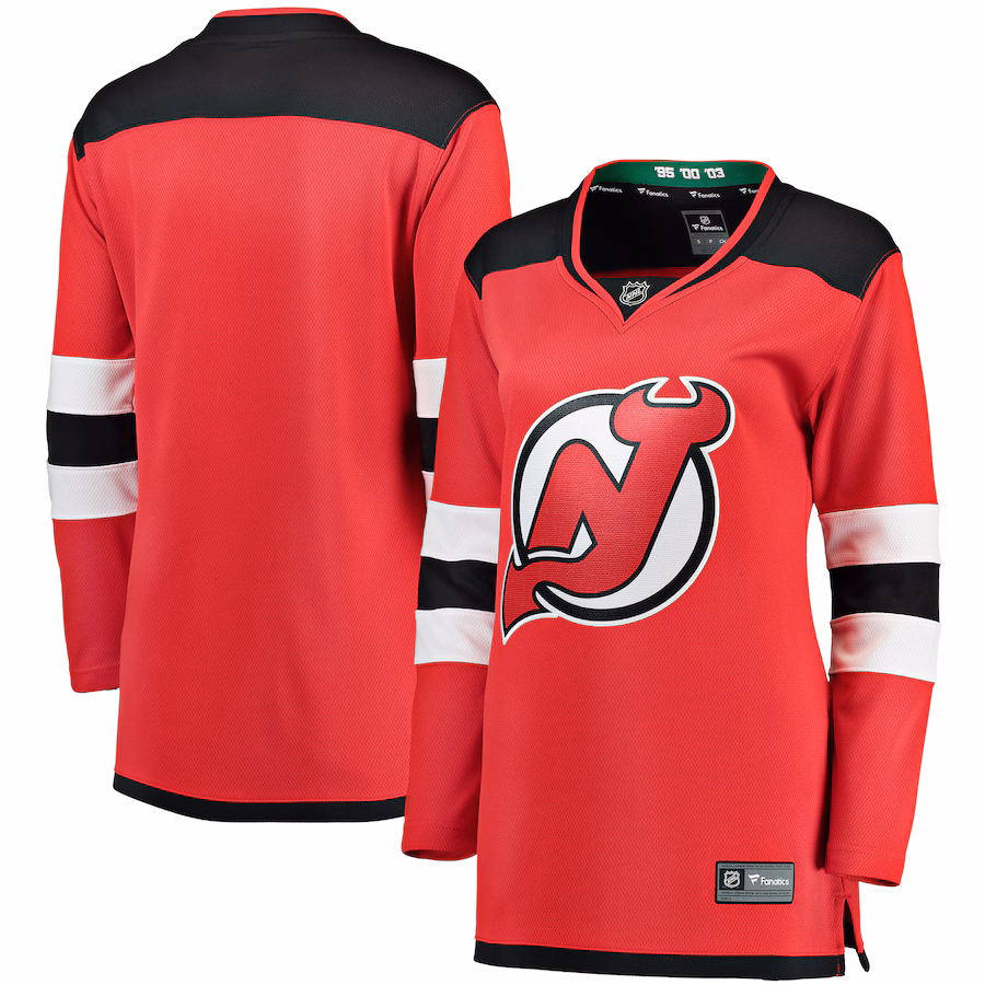 Women's New Jersey Devils Fanatics Red Breakaway Home Jersey - Jersey