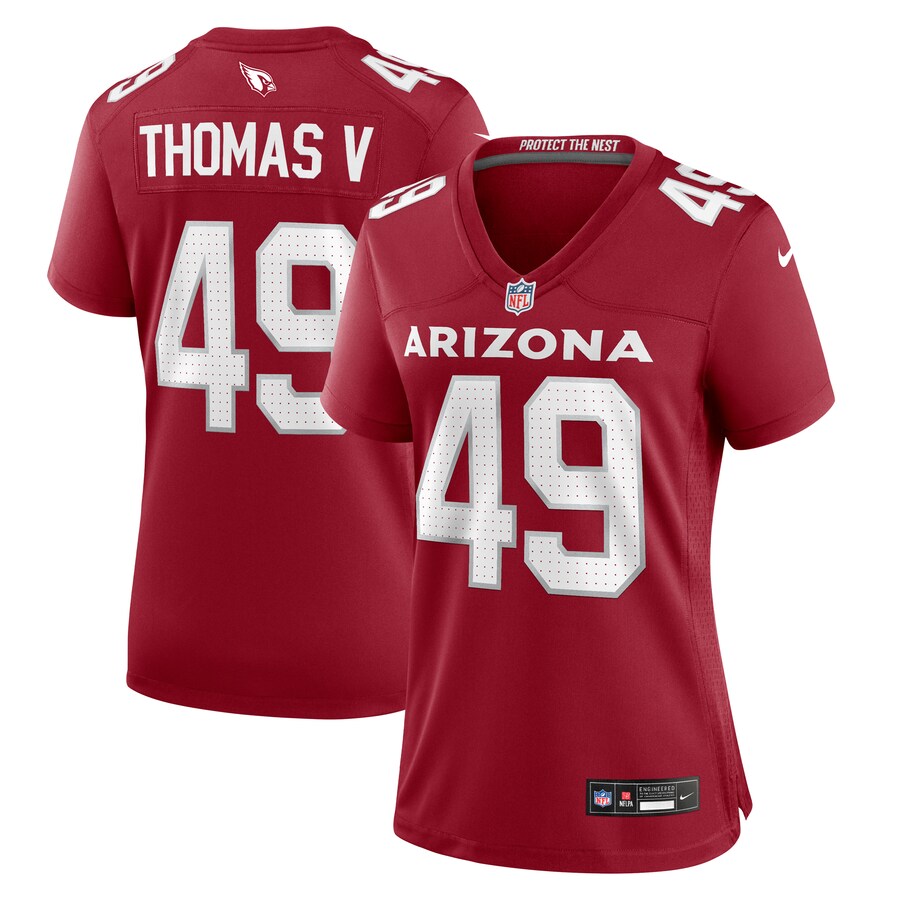 Women's Arizona Cardinals Starling Thomas V Nike  Cardinal Team Game Jersey - Jersey