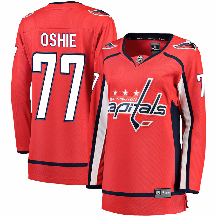 Women's Washington Capitals TJ Oshie Fanatics Red Breakaway Player Jersey - Jersey