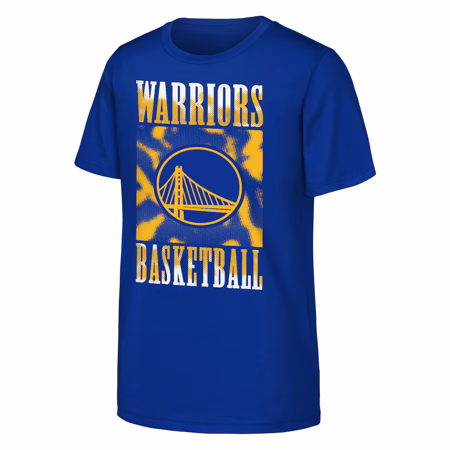 Youth Golden State Warriors  Royal Garage Hero T-Shirt - Jersey