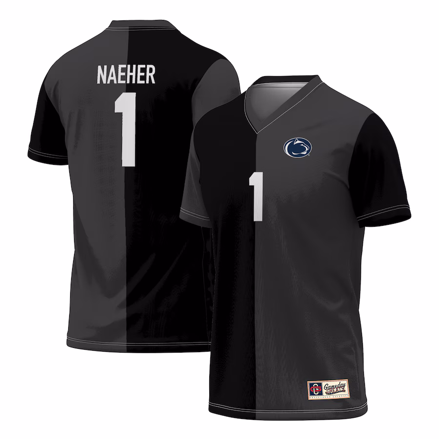 Unisex GameDay Greats Alyssa Naeher Black Penn State Nittany Lions Women's Soccer Fashion Jersey - Jersey