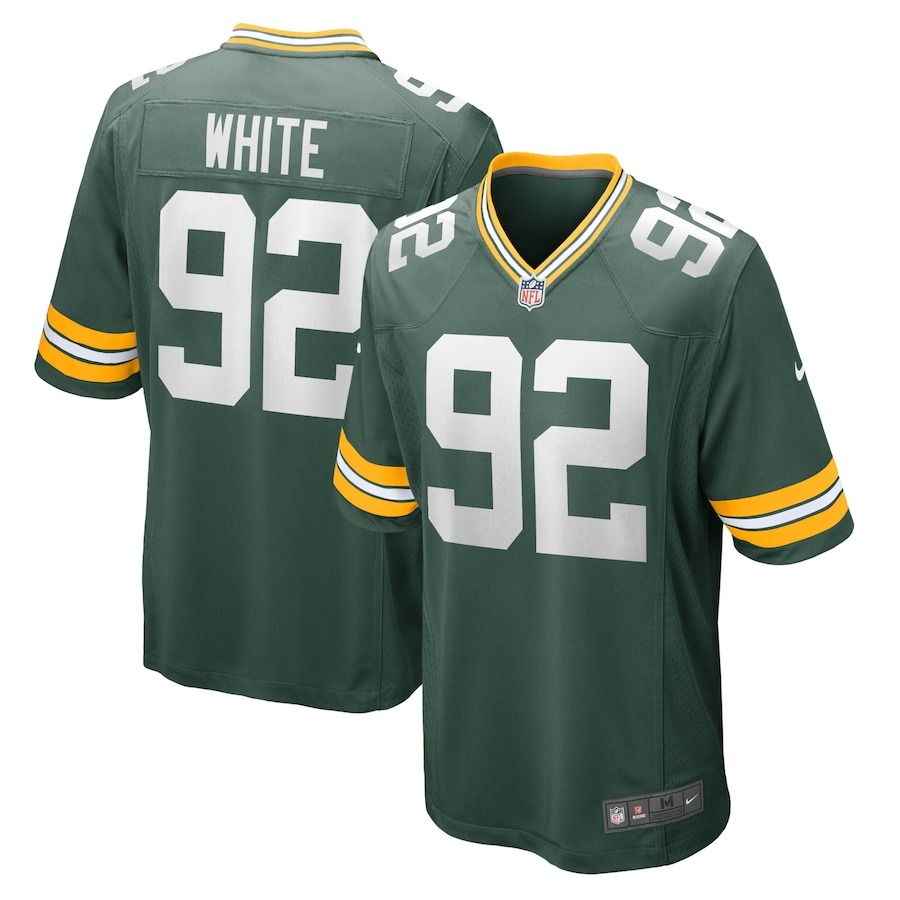 Men's Green Bay Packers Reggie White Nike Green Retired Player Game Jersey - Jersey