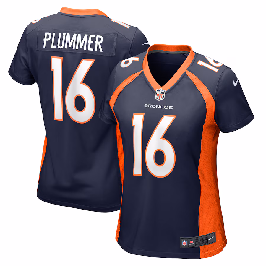 Women's Denver Broncos Jake Plummer Nike Navy Retired Player Jersey - Jersey